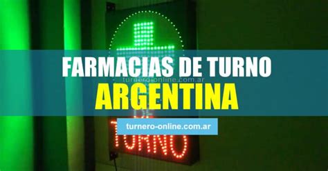 C Mo Son Los Turnos En Las Farmacias De Hoy En Argentina