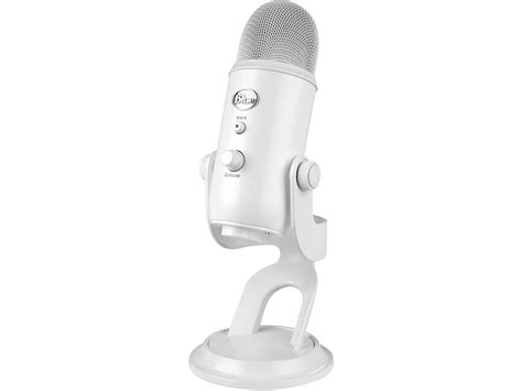 Blue Microphone Yeti Usb Desktop Microphone For Gaming Computer Compatible With Stand Whiteout