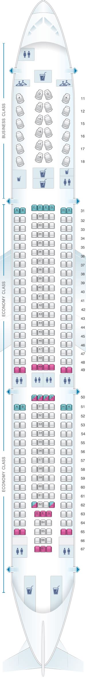 Airbus A330 300 Seat Map Sexiz Pix