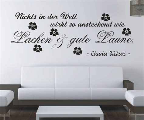 Wandtattoo Spruch Nichts In Der Welt Wirkt So Ansteckend