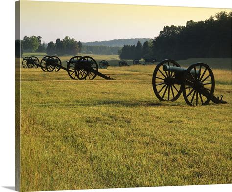 Virginia Manassas National Battlefield Park Cannon Wall Art Canvas Prints Framed Prints