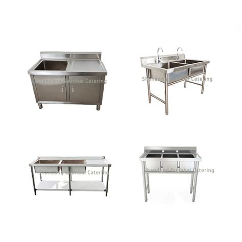 Guanbai Kitchen Sink Vegetable Washing Table With Sink And Storage