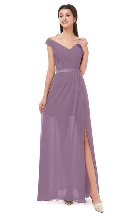 Mauve Bridesmaid Dresses Mauve Gowns ColorsBridesmaid Dark Purple