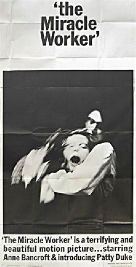 The Miracle Worker U S Three Sheet Poster Posteritati Movie