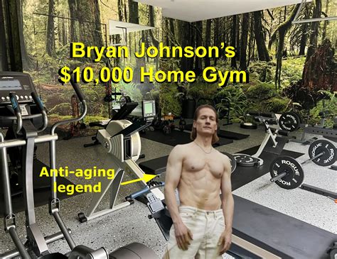 Bryan Johnsons Anti Aging 10000 Home Gym Setup