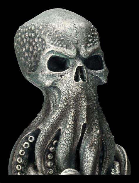 Cthulhu Kraken Skull On Stand Figuren Shopde