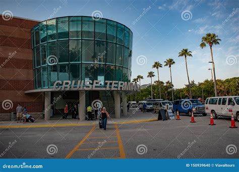 Cruise Terminal 3 at Port Tampa Bay 1 Editorial Image - Image of cruise ...