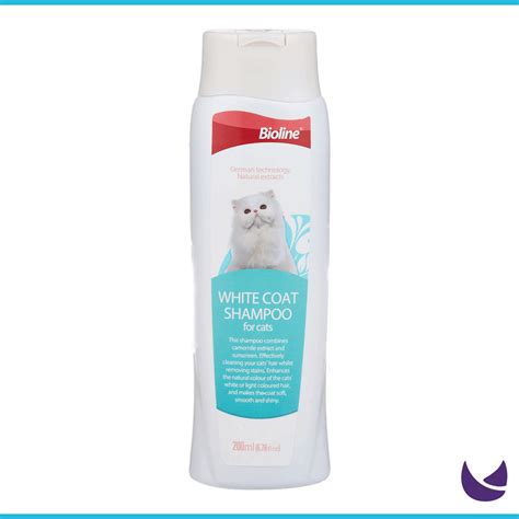 Bioline White Coat Shampoo For Cats 200ml Chubby Meows