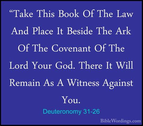 Deuteronomy Holy Bible English Biblewordings