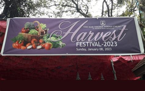 Harvest Festival 2023 | The Mar Thoma Syrian Church, Bengaluru