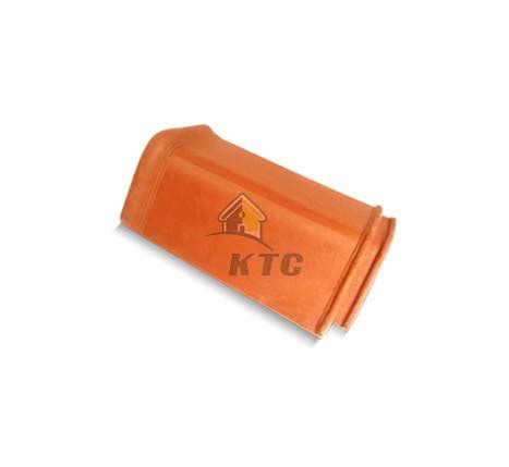 Red KTC Ridge Terracotta Clay Tiles For Roofing At Best Price In Kolar