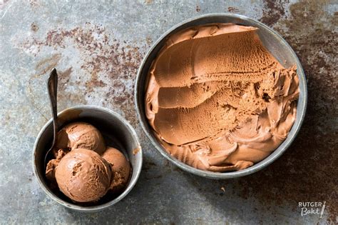 Chocolade Ijs Maken Rutger Bakt