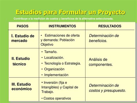 Ppt M Dulo De Formulacion De Proyectos De Inversi N Powerpoint