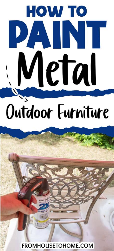 How To Paint Metal Patio Furniture Artofit