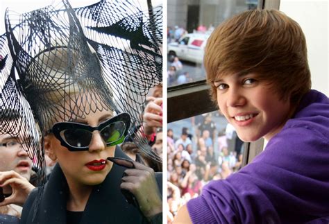 Justin Bieber Vs Lady Gaga Fans Wage Twitter War