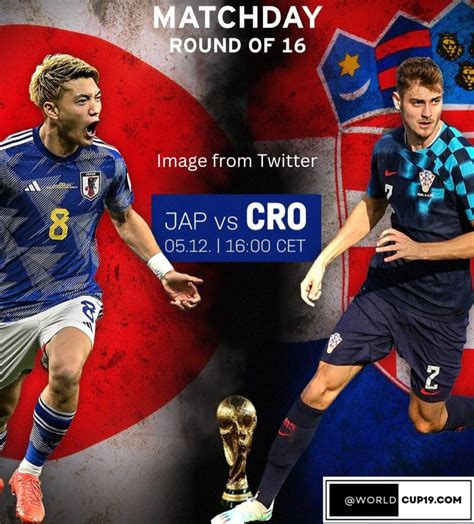 Croatia Vs Japan Fifa World Cup Worldcup