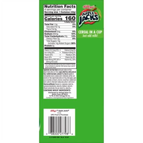 Kelloggs® Apple Jacks Cereal Cups 6 Oz Fred Meyer