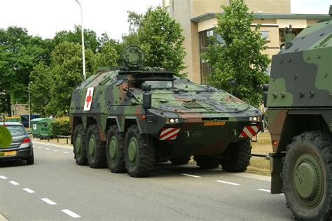 Boxer Mrav Ambulance The New Ambulance Vehicle Of The Dutch Army