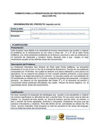 Formato Proyectos Pdf