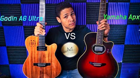 La Mejor Guitarra Para Bachata Yamaha Apx 9c VS Godin A6 Ultra