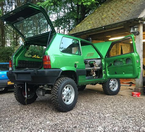 1988 Fiat Panda 4x4 Sisley Modified Greenlaner Retro Rides