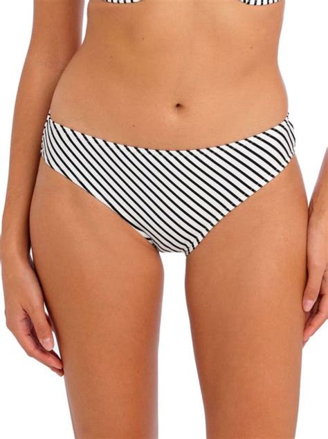 Freya Jewel Cove Slip Per Bikini Bianco E Nero