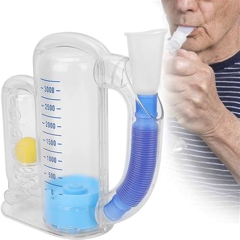 Ml Breath Lungs Exercise Device Spirometry Vital Capacity