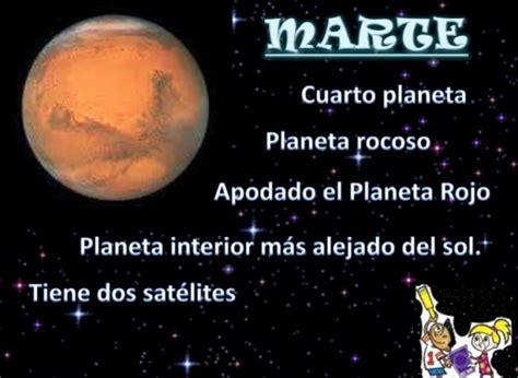 Planeta Marte Explicación Para Niños Planeta Marte