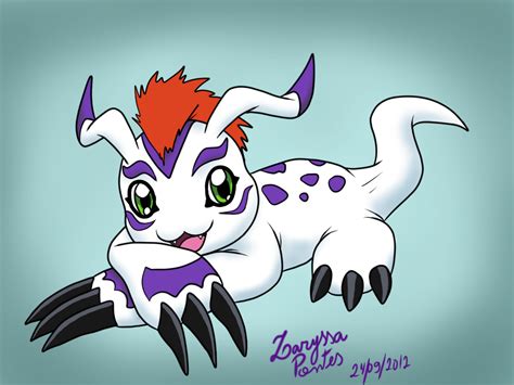 Gomamon By Laryssadesenhista On Deviantart