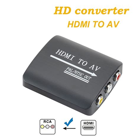 BLNVKOP To 3RCA AV CVBS Composite S Video R L Audio Converter Adapter