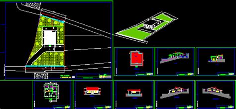 Vivienda En Terreno Inclinado En DWG 229 29 KB Librería CAD