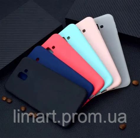 TPU чехол Candy для Samsung Galaxy J6 Plus 2018 J610 (Разные цвета) (ID ...