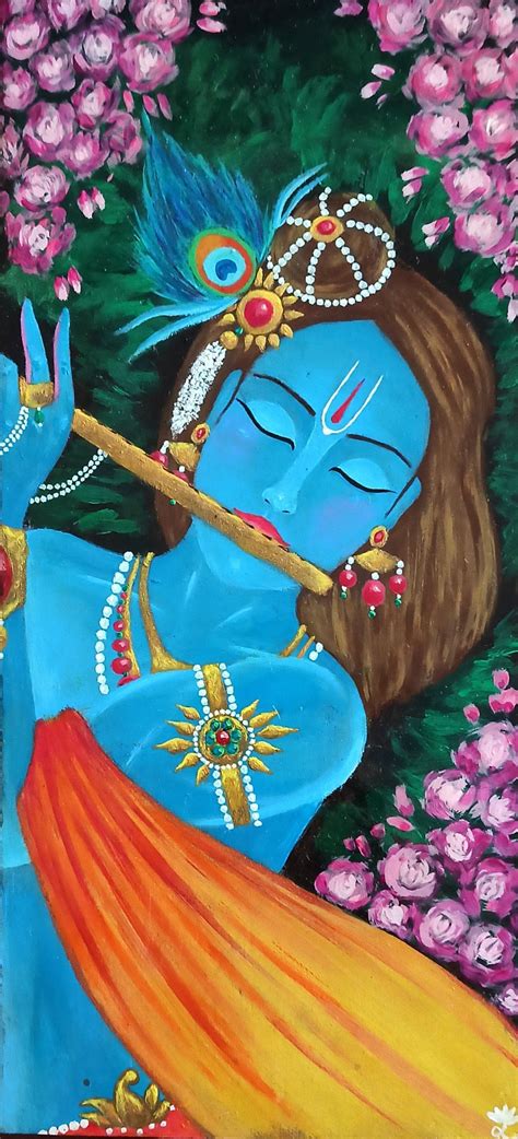 Krishna Murali By Artist Miru Krishna Art Shiva Lord Wallpapers