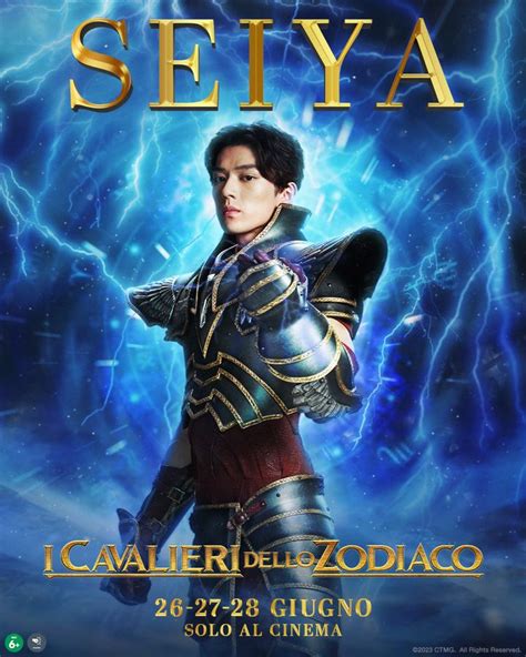 I Cavalieri Dello Zodiaco I Protagonisti Nei Character Poster Italiani