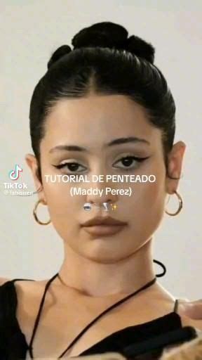 Maddy Perez Hairstyle Vídeo Em 2023 Penteados Baddie Penteados