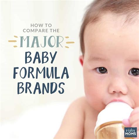 How to Compare the 5 Major Baby Formula Brands - MightyMoms