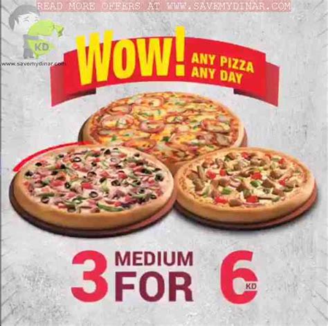 Pizzahut Kuwait - Wow Offer Any Pizza Any Day | SaveMyDinar - Offers ...