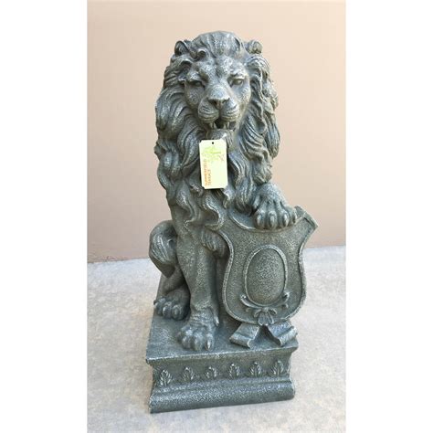 Regal Lion Statue Set Of 2 16x85x12 On Sale Bed Bath And Beyond