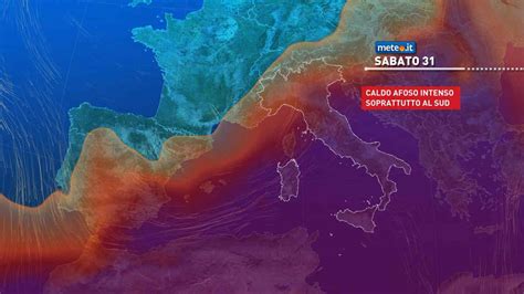 Meteo 31 Luglio Sud Nella Morsa Del Caldo Al Nord Forti Temporali