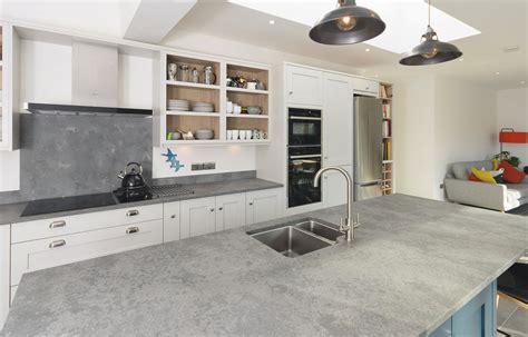 Grey Concrete Quartz Worktops From Mayfair Worktops