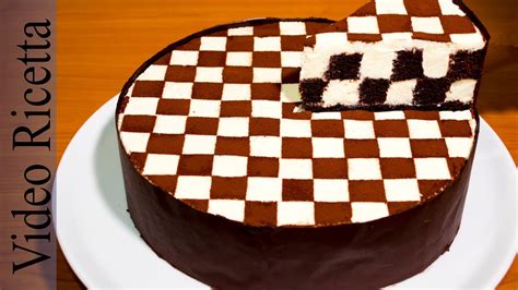 Torta A Scacchi Chess Cake Con Biscotti Oreo Video Ricetta YouTube