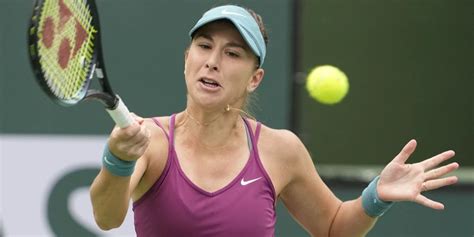 Belinda Bencic In Miami Fr H Ausgeschieden