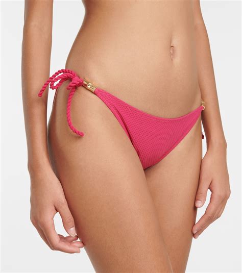 Melides Side Tie Bikini Bottoms In Pink Heidi Klein Mytheresa