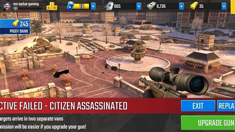 Pure Sniper Game Play Mission Pure Sniper Game All Missions And The