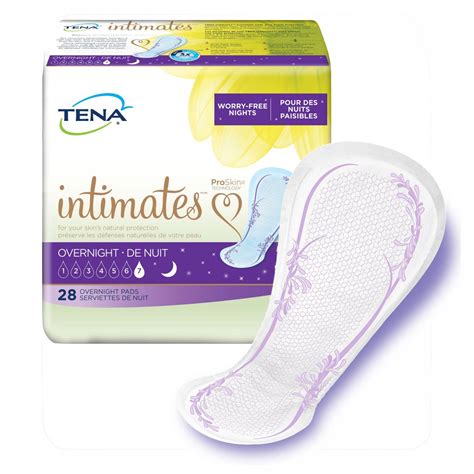 Tena 54282 Intimates Pads Heavy Absorbency Bladder Control Pad With Dry Fast Core Vitality Medical