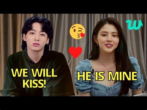 Jungkook Han So Hee Live On Weverse From NewYork Kissing Dating