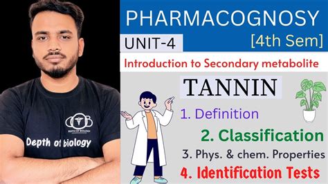 Tannin Definition Classification Properties Identification