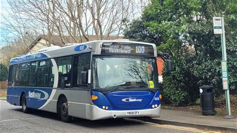 Hd Ws Rare Type Go Ahead Metrobus Yn Dfv On The Fastway