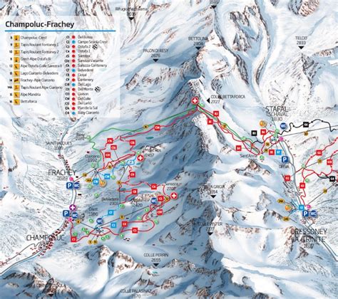 Champoluc Piste Map