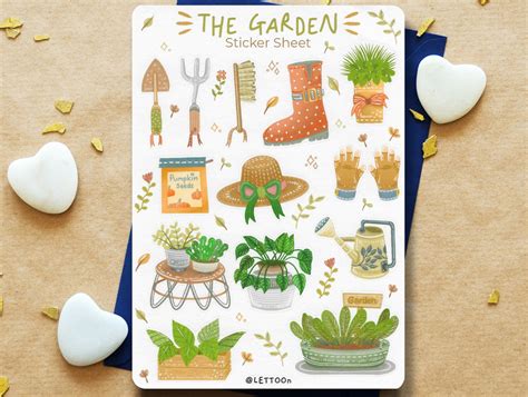 The Garden Sticker Sheet By LETTOOn On Dribbble